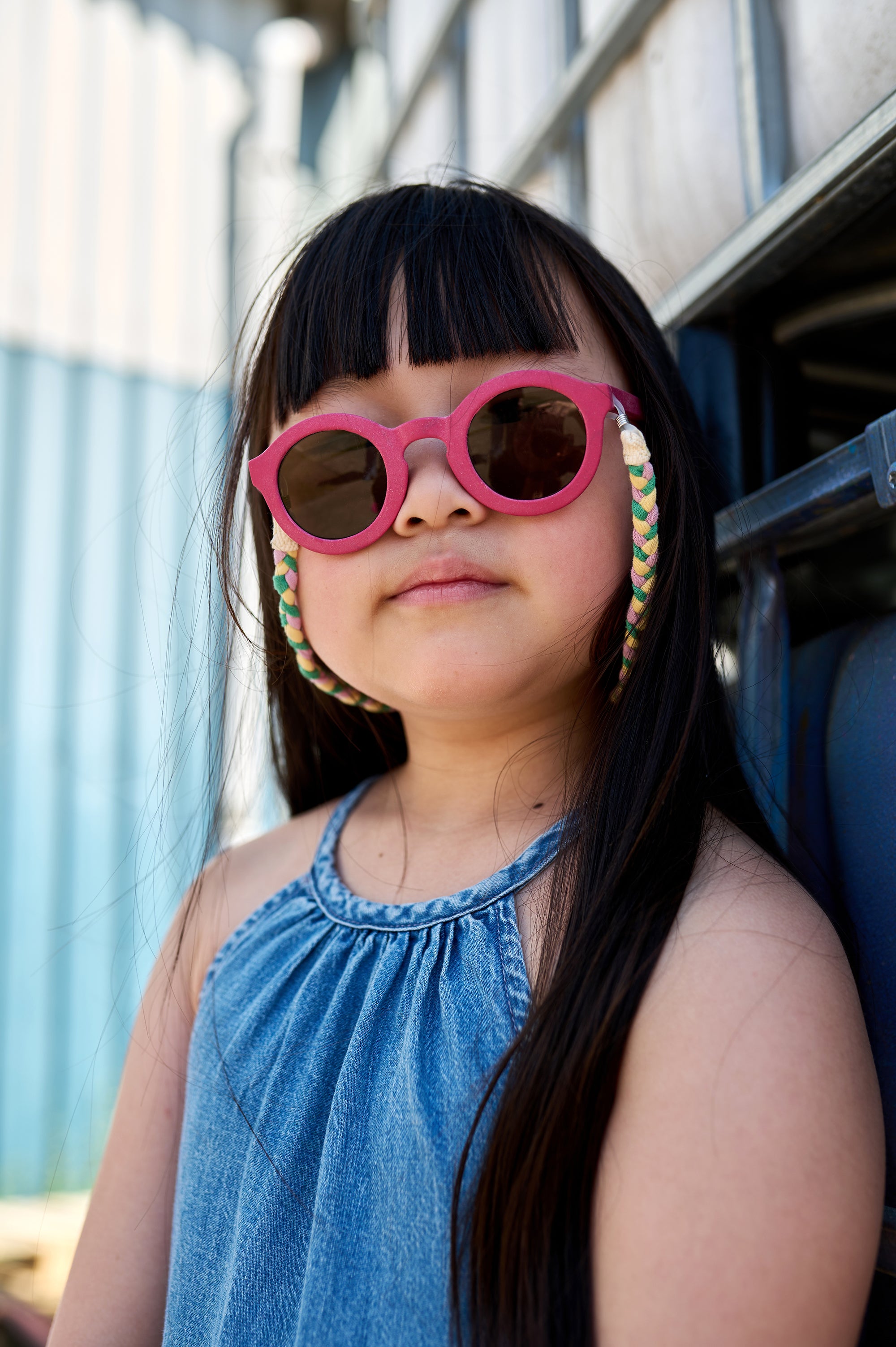クリーミー　ペイン cream one - Raspberry kids sunglasses – Cream eyewear