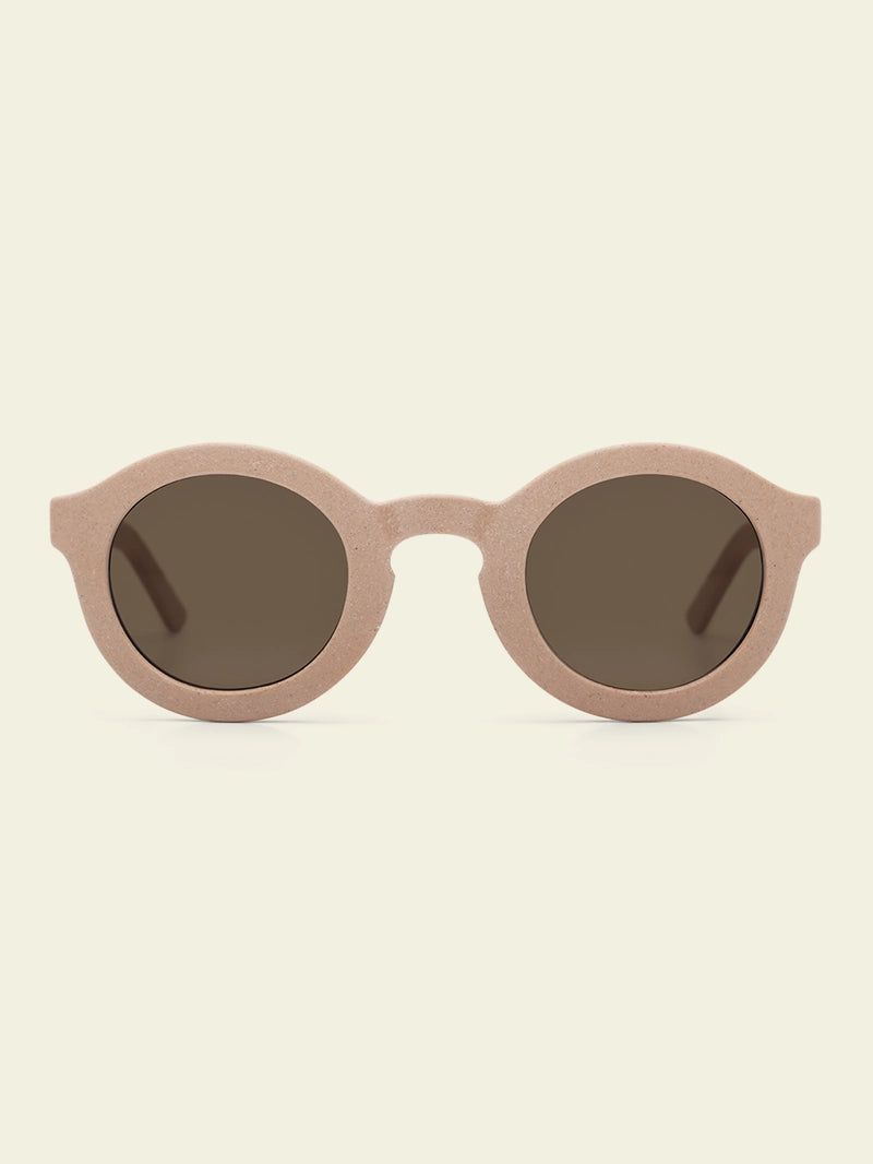 Beige sunglasses top